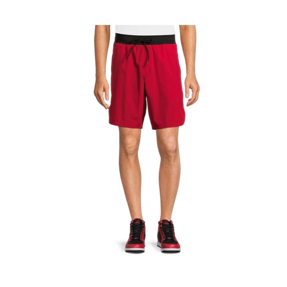 NWT Men's Red Woven Athletic Shorts Size 2XL (44-46) - Gym Shorts